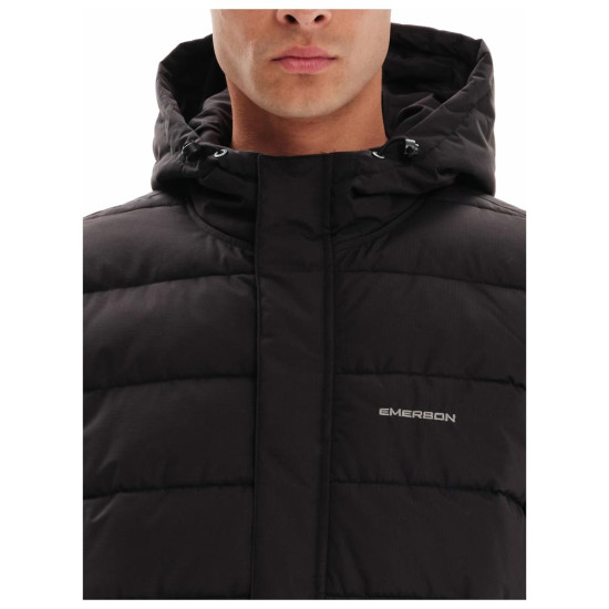 Emerson Ανδρικό μπουφάν Men's Long Puffer Jacket With Hood
